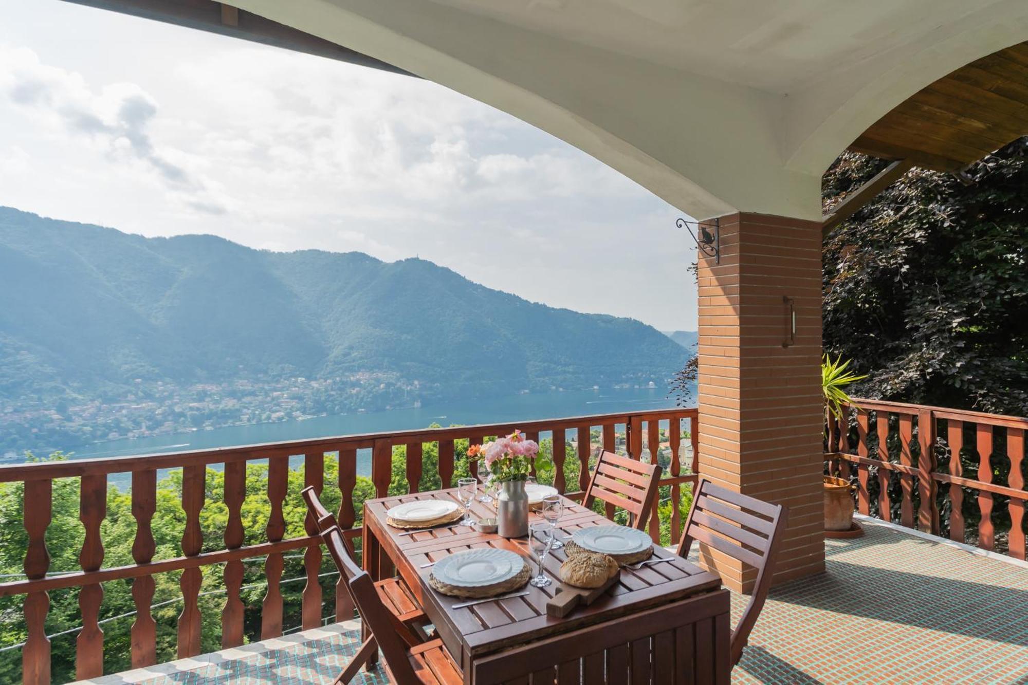 Top Lake View Villetta By Rent All Como Cernobbio Kültér fotó