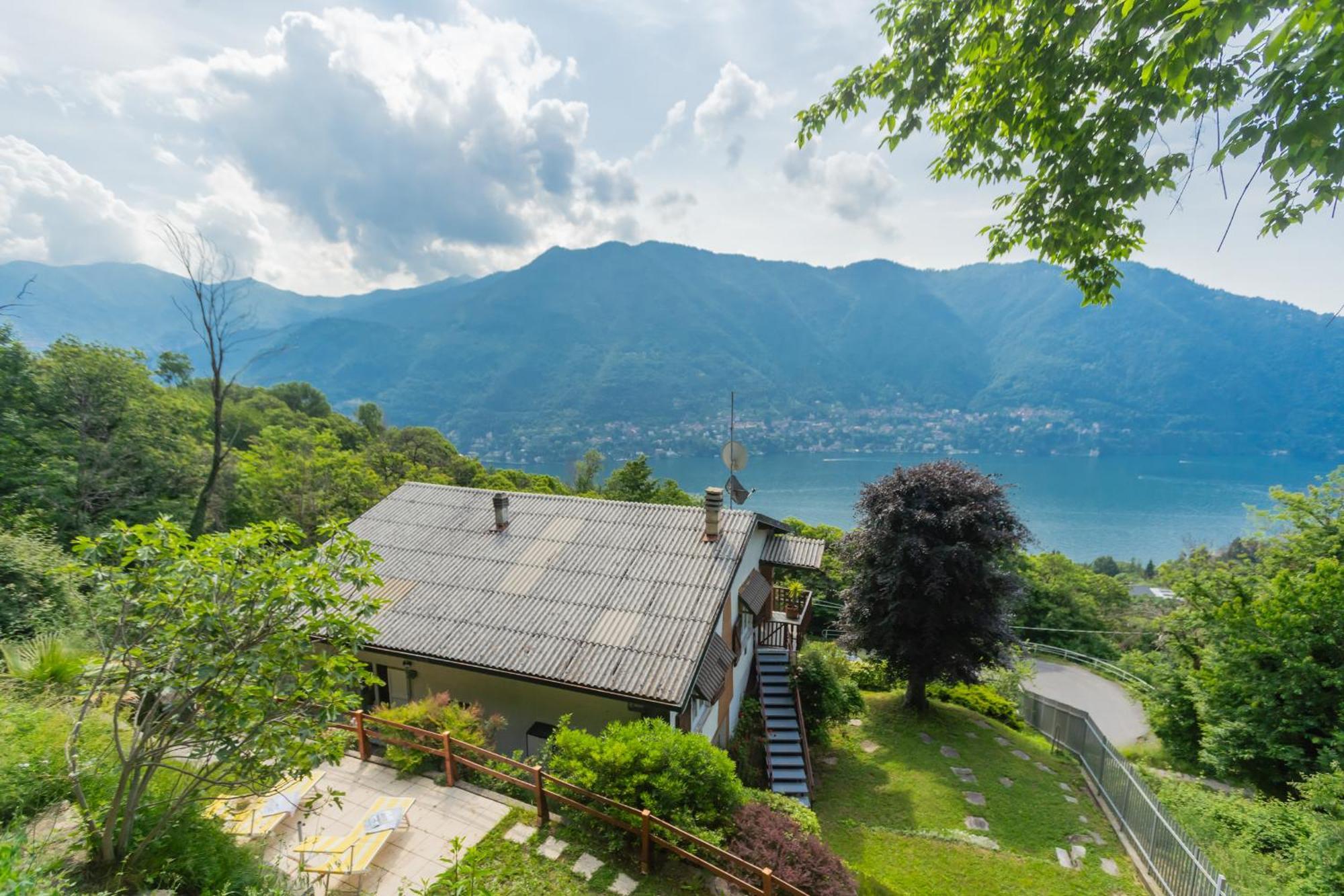 Top Lake View Villetta By Rent All Como Cernobbio Kültér fotó